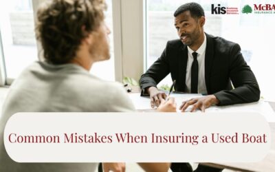 Common Mistakes When Insuring a Used Boat